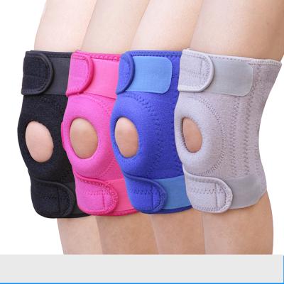 China Knee Pads Adjustable Sleeve Muscle Strain Recovery Pad Knee Brace for sale