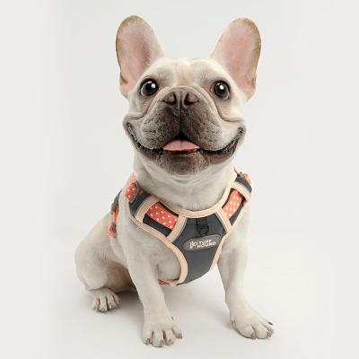 China Best Sustainable Selling Adjustable Soft Products Custom Polyester Dog Harness for sale