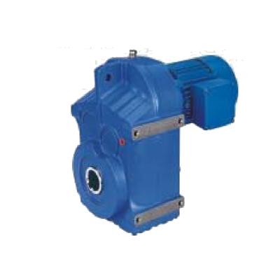 China Material of Construction Shops F Series-Parallel Shaft-Helical Geared Motor Helical Gear Box Speed ​​Reducers With Install Hollow Shaft for sale