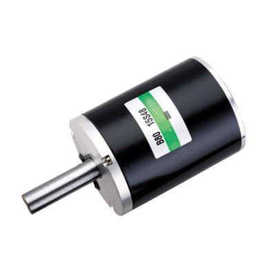 China 24V /48V 80mm DC Drip-proof Electric Gearbox Brushless Gear Motor for sale