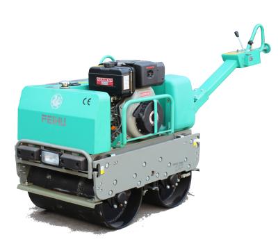 China Building Material Shops Price Road Roller Machine For Sale CE FHR-600A 600KG Double Drum Roller South Korea Philippines Nigeria USA Algeria for sale