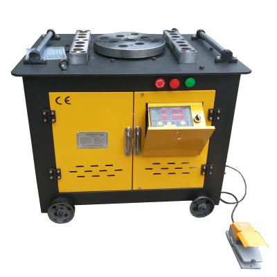 China Construction worksÂ   Digital Automatic Steel Bender 3KW 220V 380V BarBender Steel Bending Machine for sale