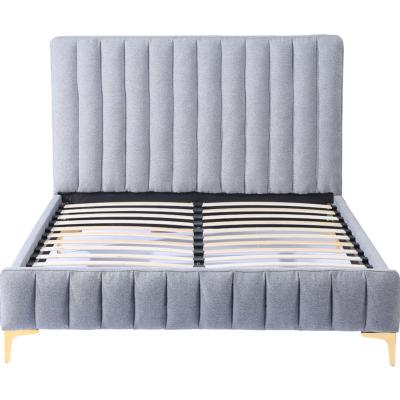 China Sofa Bed Manufacturers Direct Sales High Back Modern Fabric Upholstered Bedroom Furniture Double Beds for sale