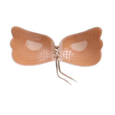 China One Piece Pull Up Butterfly Stick On Bra For Backless Dress for sale