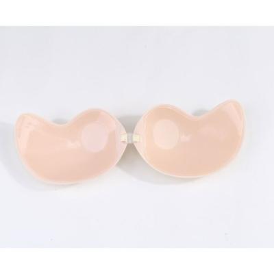 China 2022 One Piece Underwear Wing Push Up Backless Nipple Cover Silicon Adhesive Bra Strapless Bra for sale