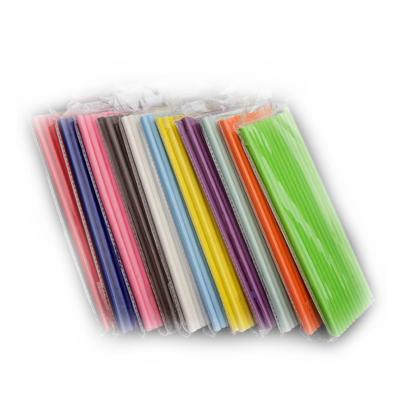 China Environmental Protection Disposable Solid Color Paper Disposable Biodegradable Straw for sale