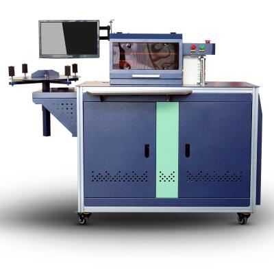 China Retail Shandong Dahe Automatic Aluminum Profile Bending Machine / Profile Signage Bending Machine for sale