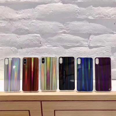 China Shining Cases Fashion Laser Aurora IMD TPU Back Cover Phone Case For iphone xs max for sale