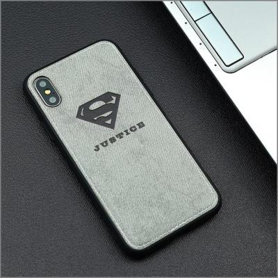 China Avengers Heroes Cool Man Cloth Phone Case Marvel Printing TPU Phone Case For Iphone xs/xr for sale