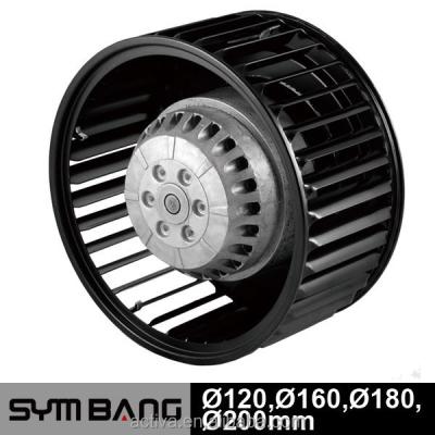 China ACB208~226 Steel Blade 120-200mm Centrifugal Blower Fan Wheel for sale