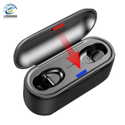 China Active Earbuds Mini Wireless Version 5.1 Tws Ear Hook Radio Noise Canceling Earphone With Charging Box for sale