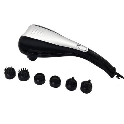 China Popular Dual Body Head Body Hand Vibrating Electric Handheld Vibrating Body Massager with srpay painting for sale