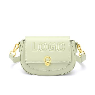 China Crossover - 2022 High Quality Wholesale Genuine Leather Custom Logo Body/Shoulder Crossbody Purse Shoulder Armpit Bags For Women for sale