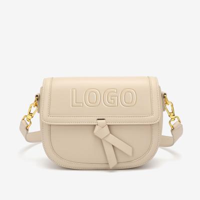 China - 2022 Wholesale Custom Body Leather Cross Body/Logo Design Saddle Purse Genuine Shoulder Bag - Cross Body Bag For Women for sale