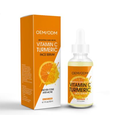 China Turmeric Turmeric Skin Revitalizer Skin Care Serum Organic Turmeric Extract Skin Glowing Illuminating Face Serum for sale