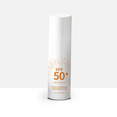 China Sunscreen Replenishing Moisturizing Repair UV Sunscreen SPF 50 Waterproof Sunscreen Lotion For Sensitive Skin for sale