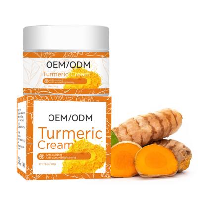 China Hot Selling Turmeric Natural Organic Skin Care Set Anti Aging Repairing Moisturizing Anti Acne Face Cream Serum Toner for sale