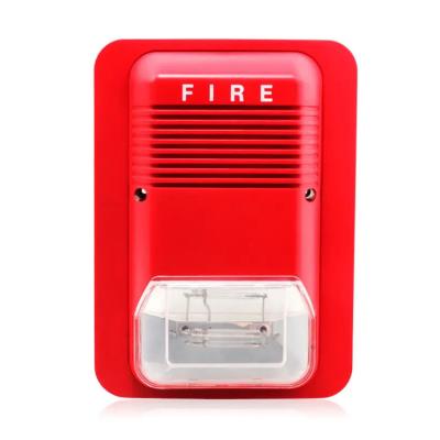 China Sound and Light combination Quality Guarantee Fire Alarm Bell Sound And Light Strobe For Fire Alarm for sale