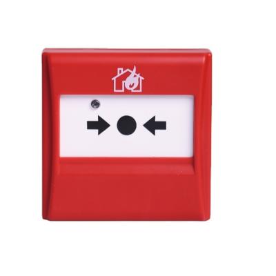 China ABS Trigger Fire Alarm Manuall Ce Lpcb Approved Conventional Fore Alarm System Conventional Manual Call Point for sale