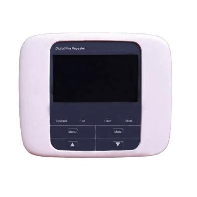 China 4.3 Inches Touch Screen Addressable Fire Alarm System Digital Fire Repeater QLVG-6762 for sale