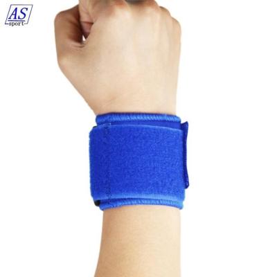 China Nylon Velcro Wrist Strap Wrist Support Wrap Wrist Brace Protector Blue for sale