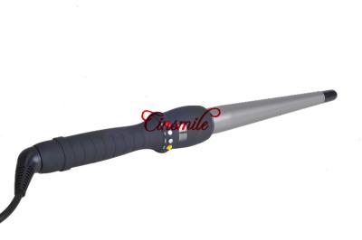 China Titanium Cone 1 Inch Tapered Hair Curling Tongs AC 220V Professional , Long Hair for sale