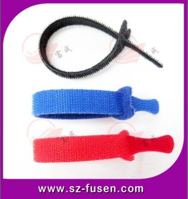 China Industrial Adjustable Velcro One Wrap Cable Ties , Back To Back Velcro Tape for sale