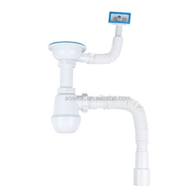 China Modern For Kitchen Basin Drain Trap Bottle Wash Waste Siphon for sale