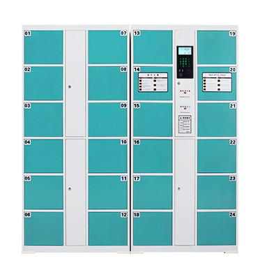 China SS400 Smart Depth 2.5mm Self Service Parcel Locker Express Locker Cabinet for sale