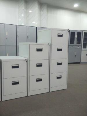 China Knocked Down Steel Office Drawer Filing Cabinet 0.6mm Thickness for sale