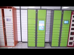 Electronic Locker With Display Screen