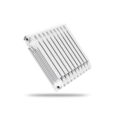 China Aluminum 10 bimetallic sections hot water radiator high efficiency home villa airport central heating radiator for sale