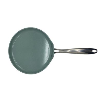 China Viable Aluminum Pancake Pan Ceramic Coating Pancake Pans for sale