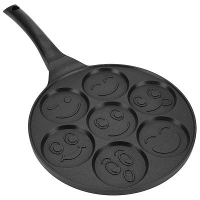 China Double Fry Smiley Face Pan Viable Latest Newcomer Design for sale