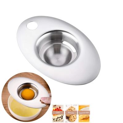 China Professional Tool Viable Device Stainless Steel For Egg Egg Separator Liquid White Egg Yolk Separator for sale