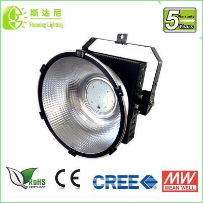 China Alto estadio natural de aluminio del blanco 4000k de la luz 200 w de la bahía del vidrio LED en venta