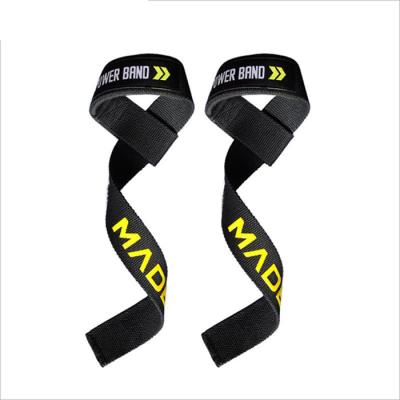 China Private Label Weightlifting Deadlift Heavy Lifting Straps Straps For Bodybuilding for sale