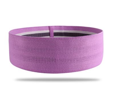 China Portable professiona fiber polyester fiber training stretch elastic fitness resistance band yoga belt for sale