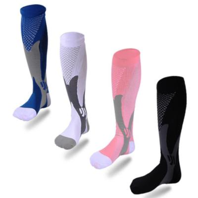 China Breathable And High Quality Cool Cool Rise Athletic Bamboo Medical Compression Socks for sale