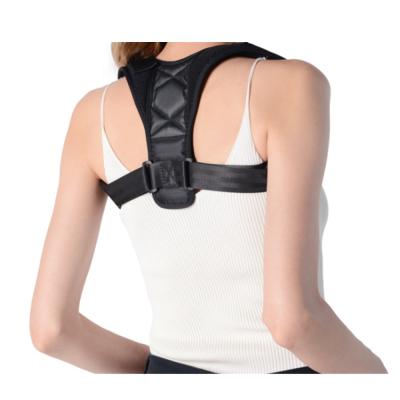 China Amazon Neoprene Back Braces Lumbar Spine Therapy Black Shoulder Brace Back Support Belt for Men and Women for sale