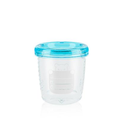 China BPA Free Kitchen Assortment Container 180ML Breastmilk Use Stacked Storage Box for sale