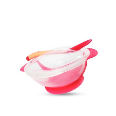 China BPA Free Quality Food Grade Baby Tableware Suction Plastic Feeding Bowl For Kids for sale