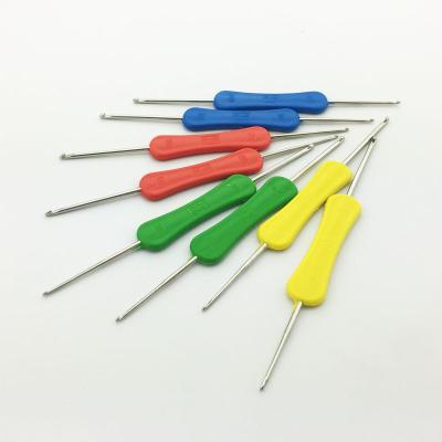 China Home Use DIY Hand Knitting Tools Double Headed Crochet Head Woolen Sweater Needle Hook Thickness Weaving Household for sale