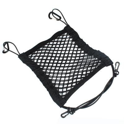 China Universal Elastic Mesh Net Trunk Organizer Front Seat Storage Organizer Mesh Net Pocket for sale