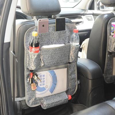 China Large Capacity Factory Direct Custom Car Front Back Seat Hanging Organizer Car Back Seat Organizer for sale