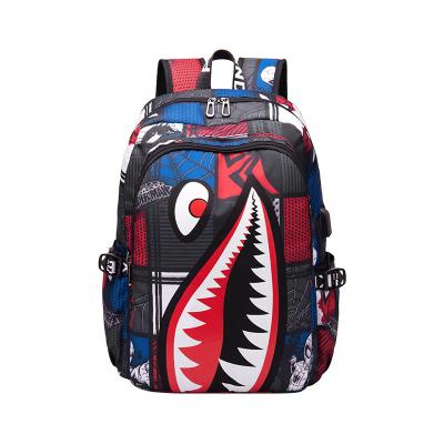 China Waterproof hot sale polyester animal school backpack custom printing backpack school bag for sale