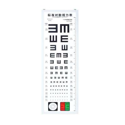 China Traditional myopia detection in children with 5 meters and 2.5 meters E-word and C-word in LED optometer light box for sale