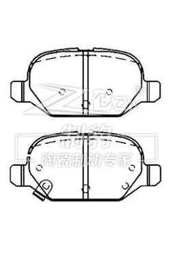 中国 Hardware Included Ceramic Disc Brake Pad Set For Various Vehicle Makes And Models 販売のため