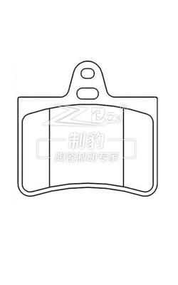 中国 Asbestos-Free Good Ceramic Brake Pads For Automotive Replacement 販売のため