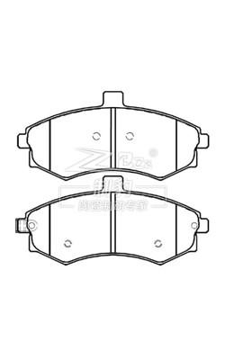 中国 Hardware Included Disc Brake Pad Set For Automotive Replacement OE Replacement 販売のため